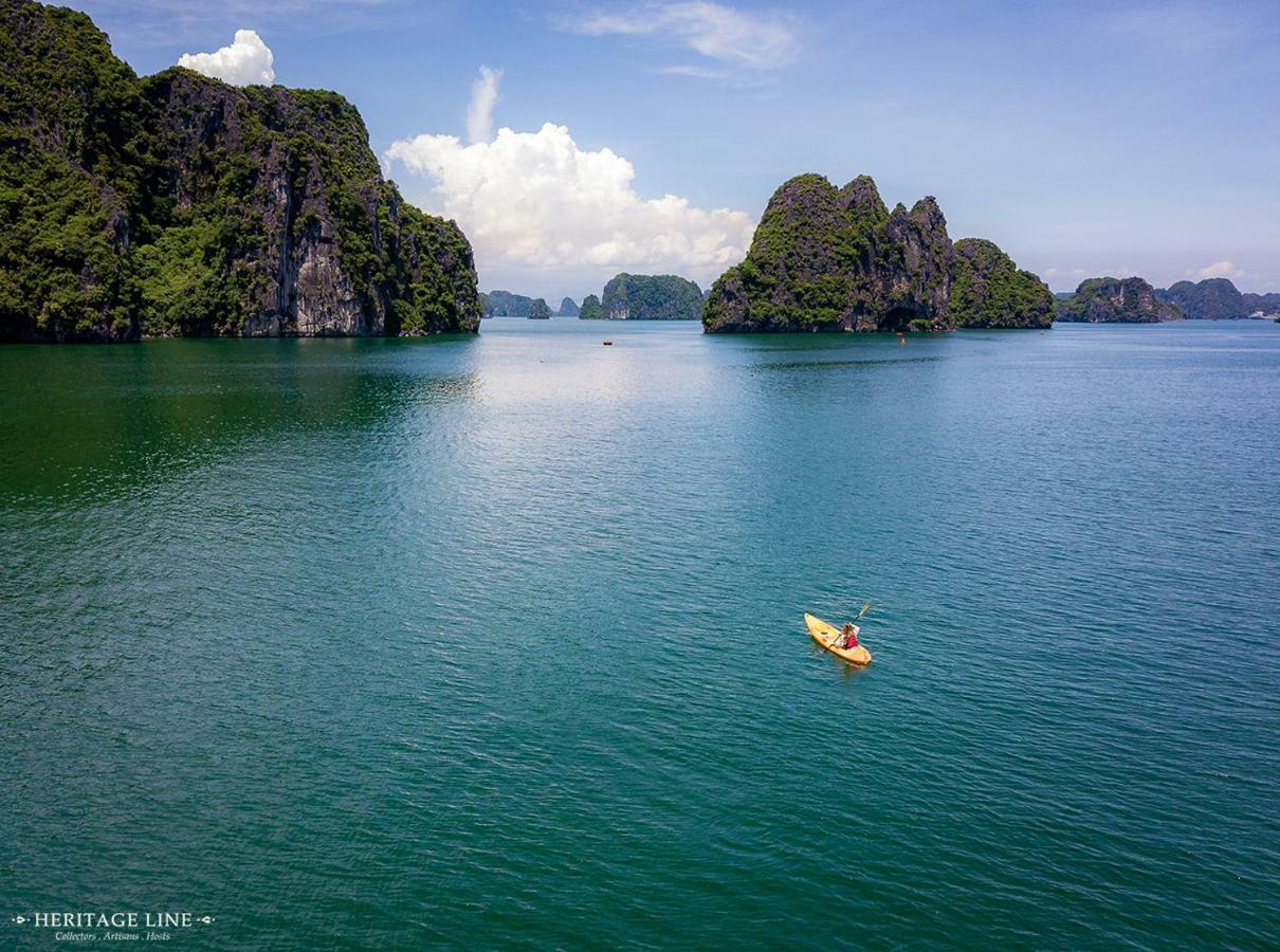 Heritage Line Violet Cruise - Halong Bay & Lan Ha Bay ハロン エクステリア 写真