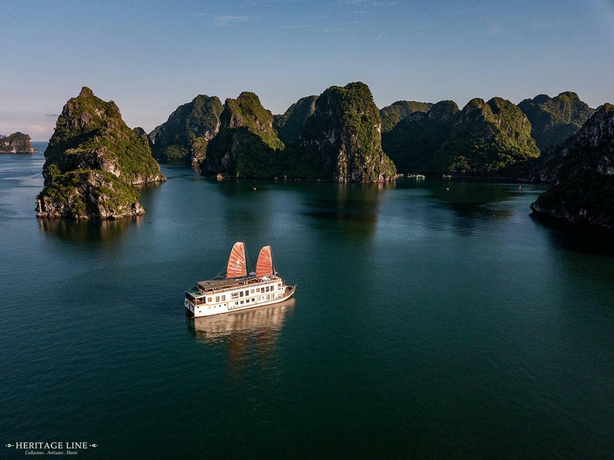 Heritage Line Violet Cruise - Halong Bay & Lan Ha Bay ハロン エクステリア 写真