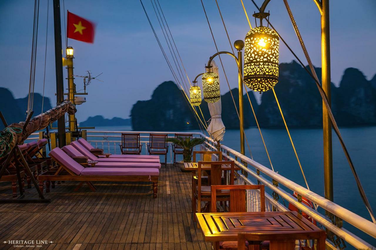 Heritage Line Violet Cruise - Halong Bay & Lan Ha Bay ハロン エクステリア 写真