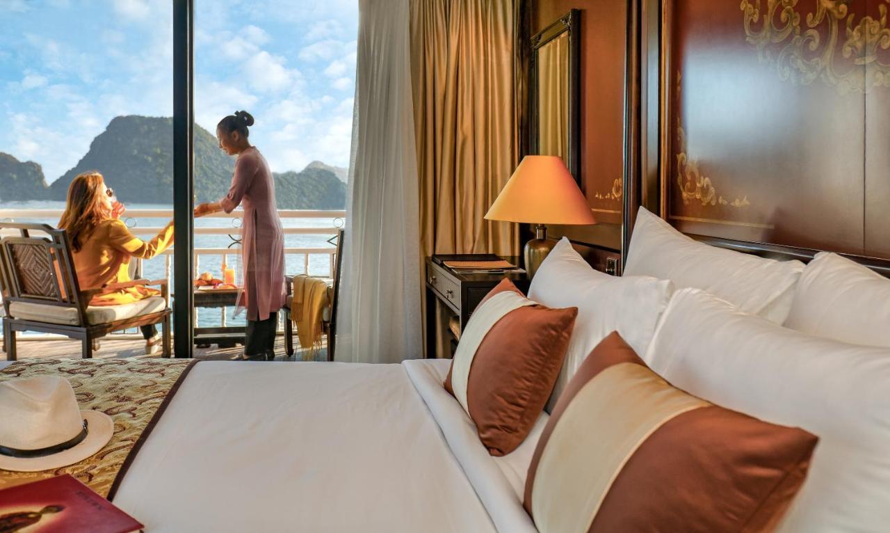 Heritage Line Violet Cruise - Halong Bay & Lan Ha Bay ハロン エクステリア 写真